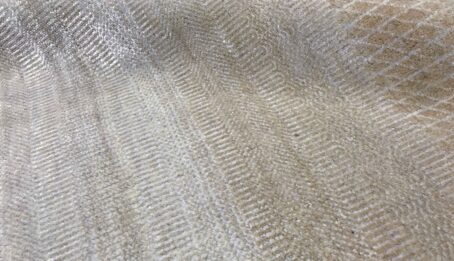 DAMASK WOOL / VISCOSE DAMASK ART (DMART) IVORY / WHITE - Image 5