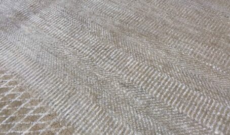 DAMASK WOOL / VISCOSE DAMASK ART (DMART) IVORY / WHITE - Image 2