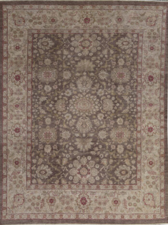SULTANABAD COLLECTION N-111 BROWN / IVORY