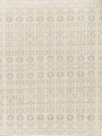 SULTANABAD COLLECTION N-206 CREAM / LIGHT BLUE