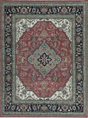 SULTANABAD COLLECTION N-228 RED / BLUE