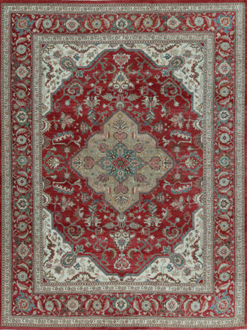 SULTANABAD COLLECTION N-228 RED / RED