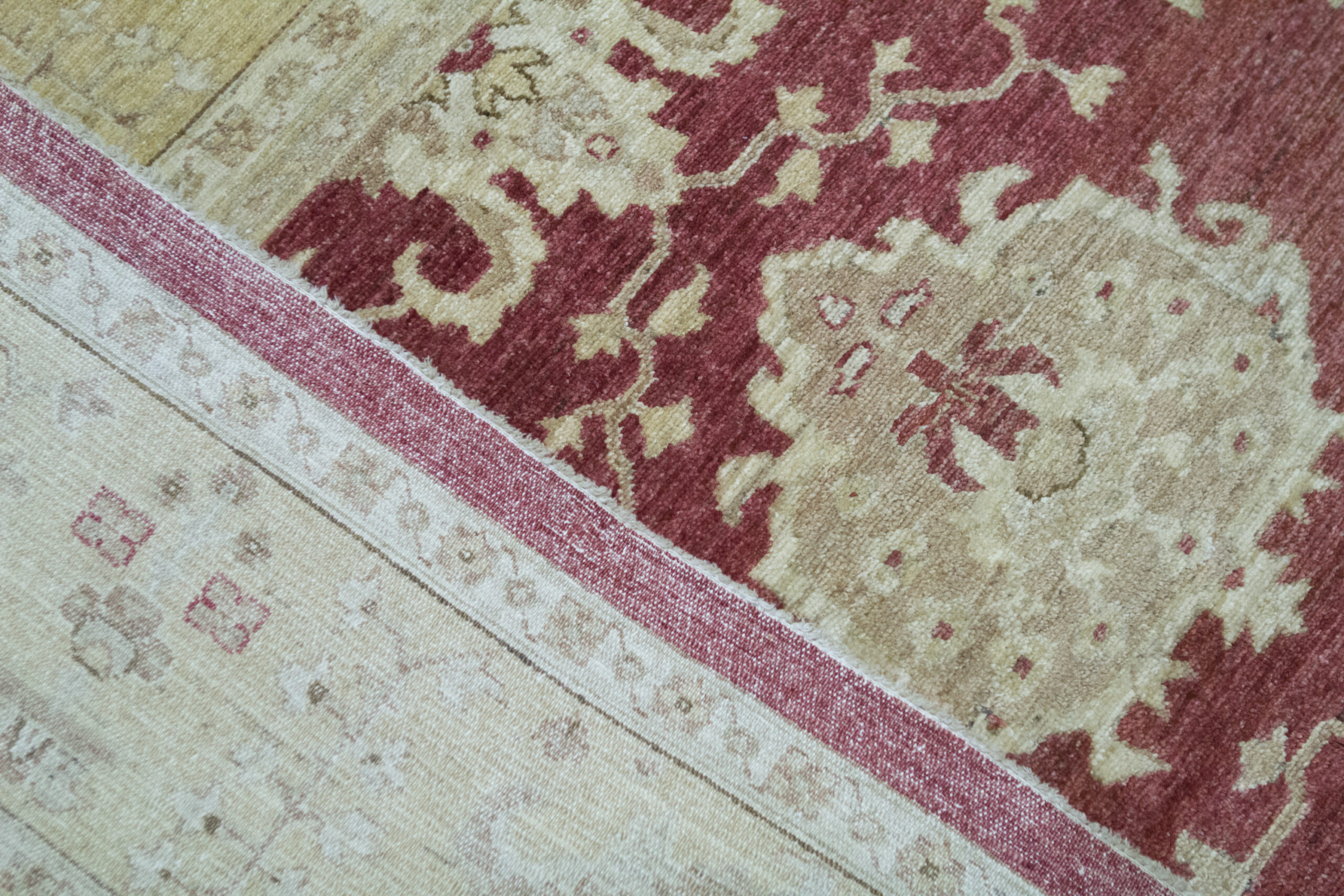 SULTANABAD COLLECTION N-23 RED / GOLD - Image 4