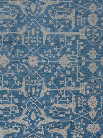 SULTANABAD COLLECTION N-330 LIGHT BLUE / CREAM