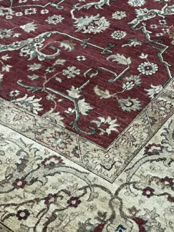SULTANABAD COLLECTION N-70 RED / CREAM