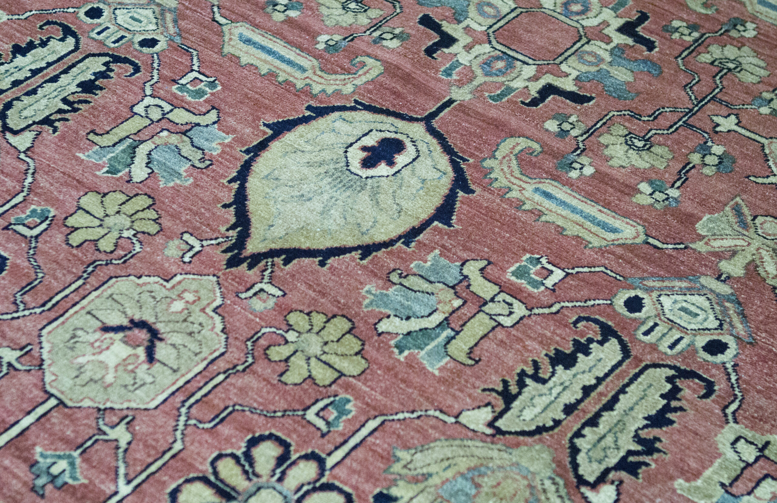 SULTANABAD COLLECTION S-19 RED / BLUE - Image 2