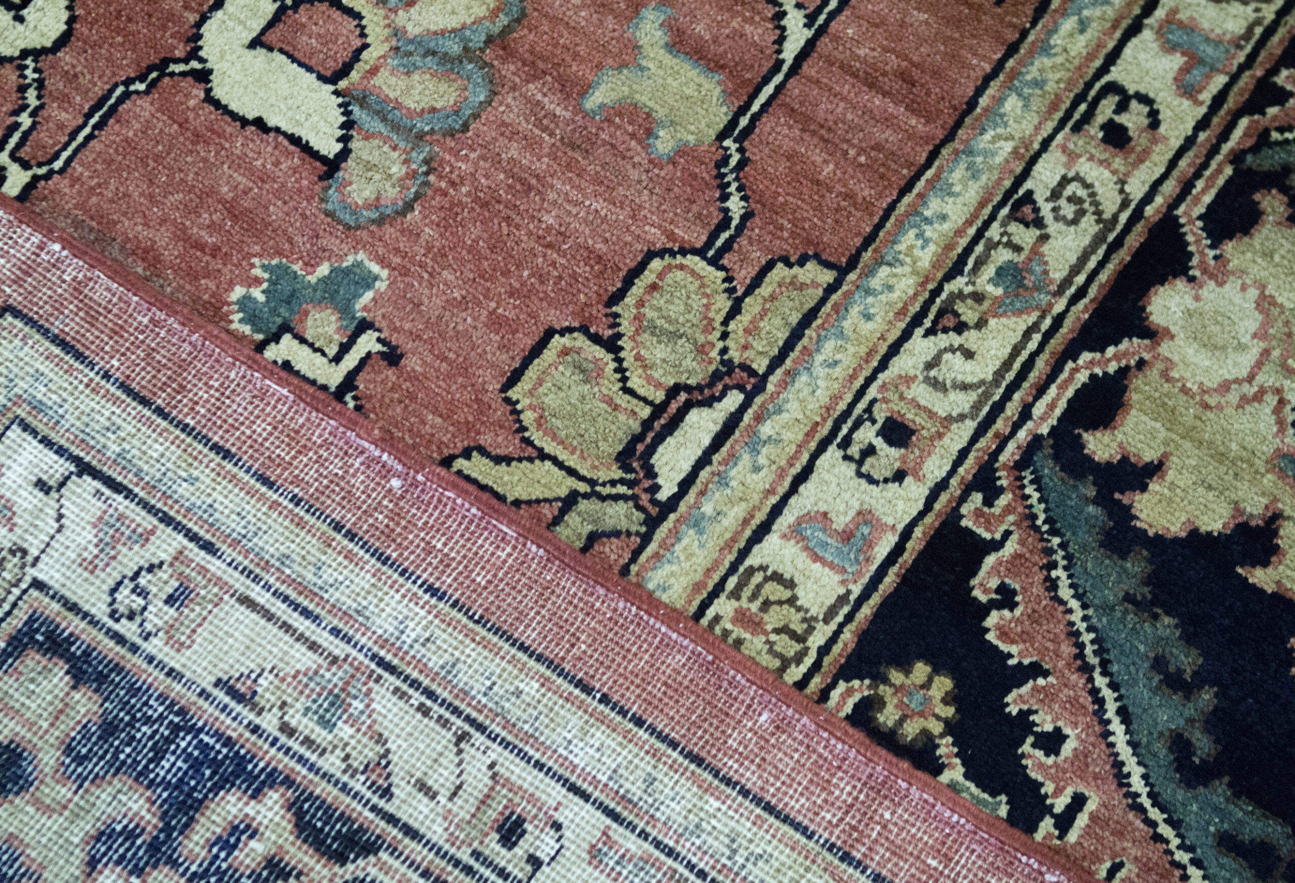 SULTANABAD COLLECTION S-19 RED / BLUE - Image 3