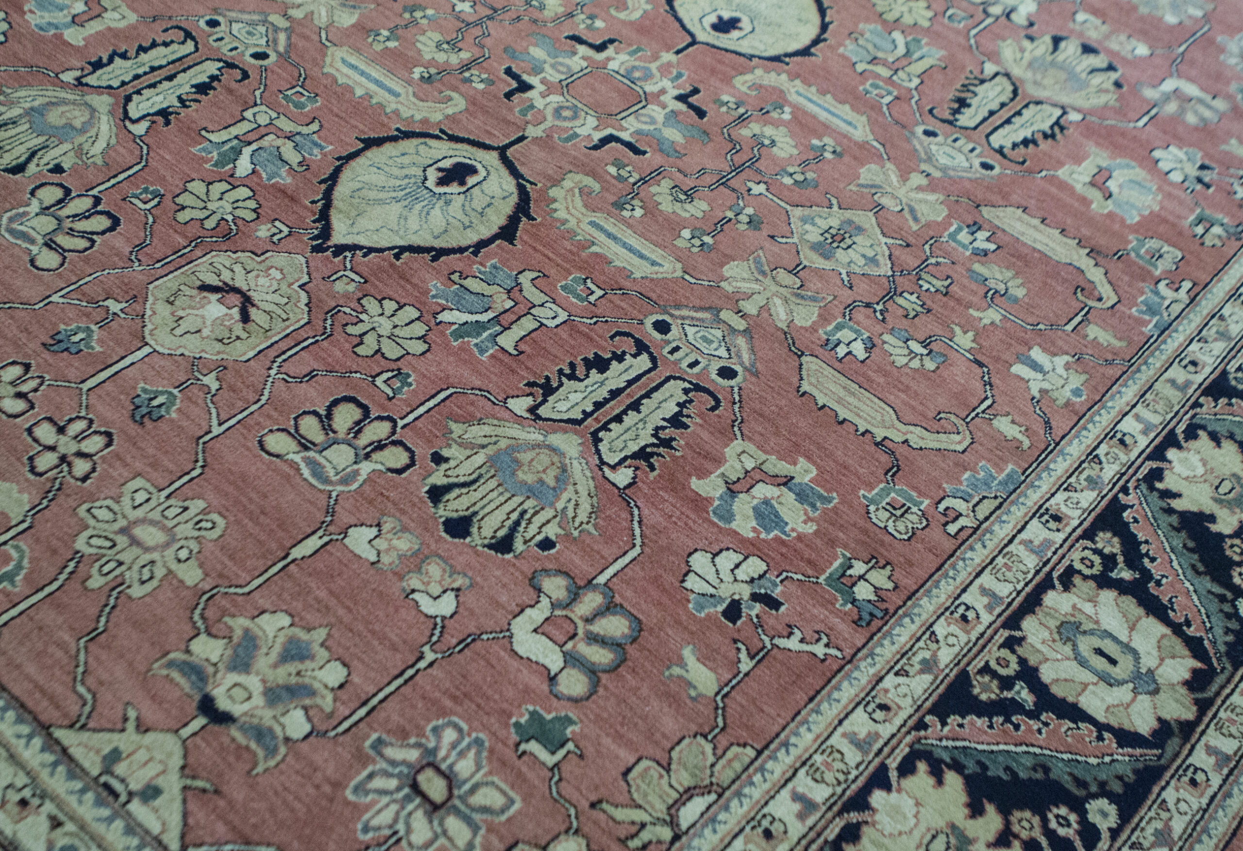 SULTANABAD COLLECTION S-19 RED / BLUE - Image 4