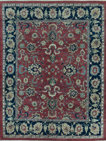 SULTANABAD COLLECTION S-22 RED / BLUE