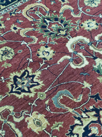 SULTANABAD COLLECTION S-22 RED / BLUE