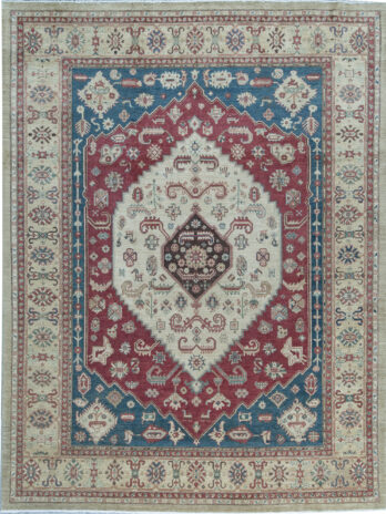 SULTANABAD COLLECTION S-75 RED / BROWN