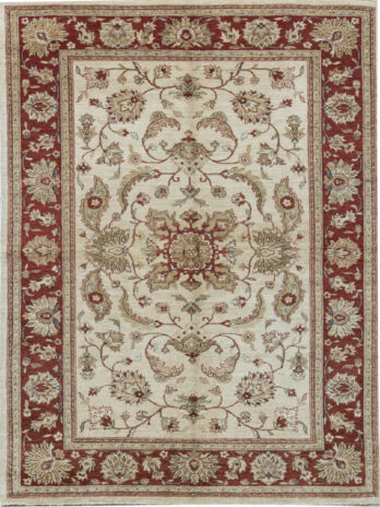 SULTANABAD COLLECTION S-89 CREAM / RED