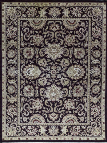 SULTANABAD COLLECTION S-55 AUBERGINE